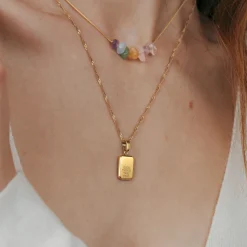 Good things take time Necklace Gold