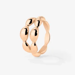 Graceful Curves Ring Roségold
