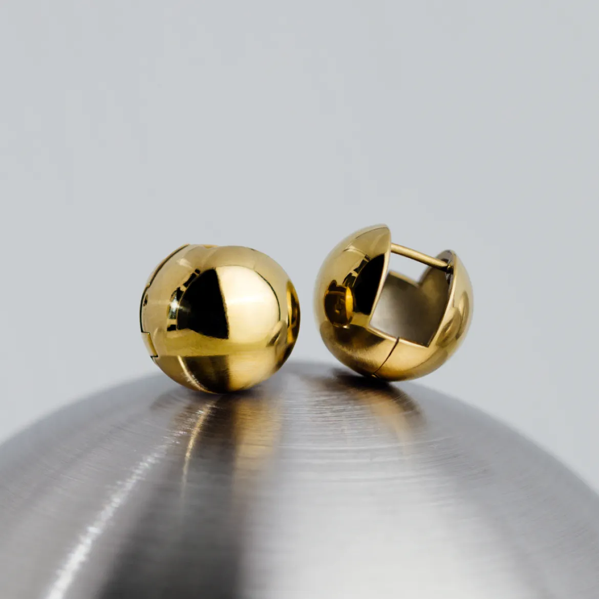 Graceful Curves Studs Roségold