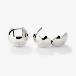 Graceful Curves Studs Silber