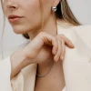 Graceful Curves Studs Silber