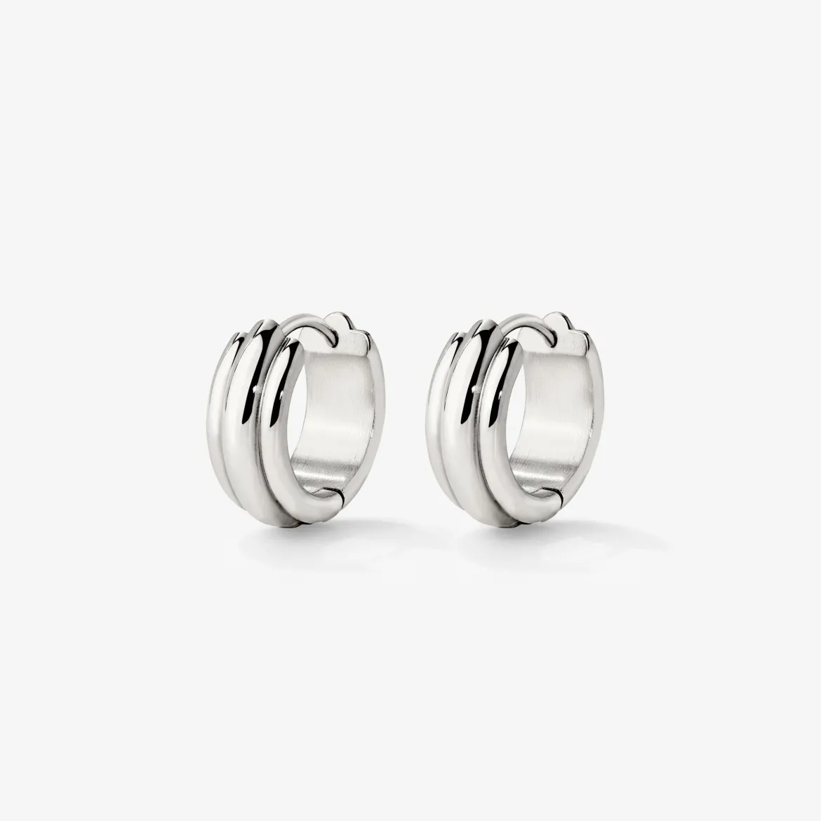 Halo Hoops Silber