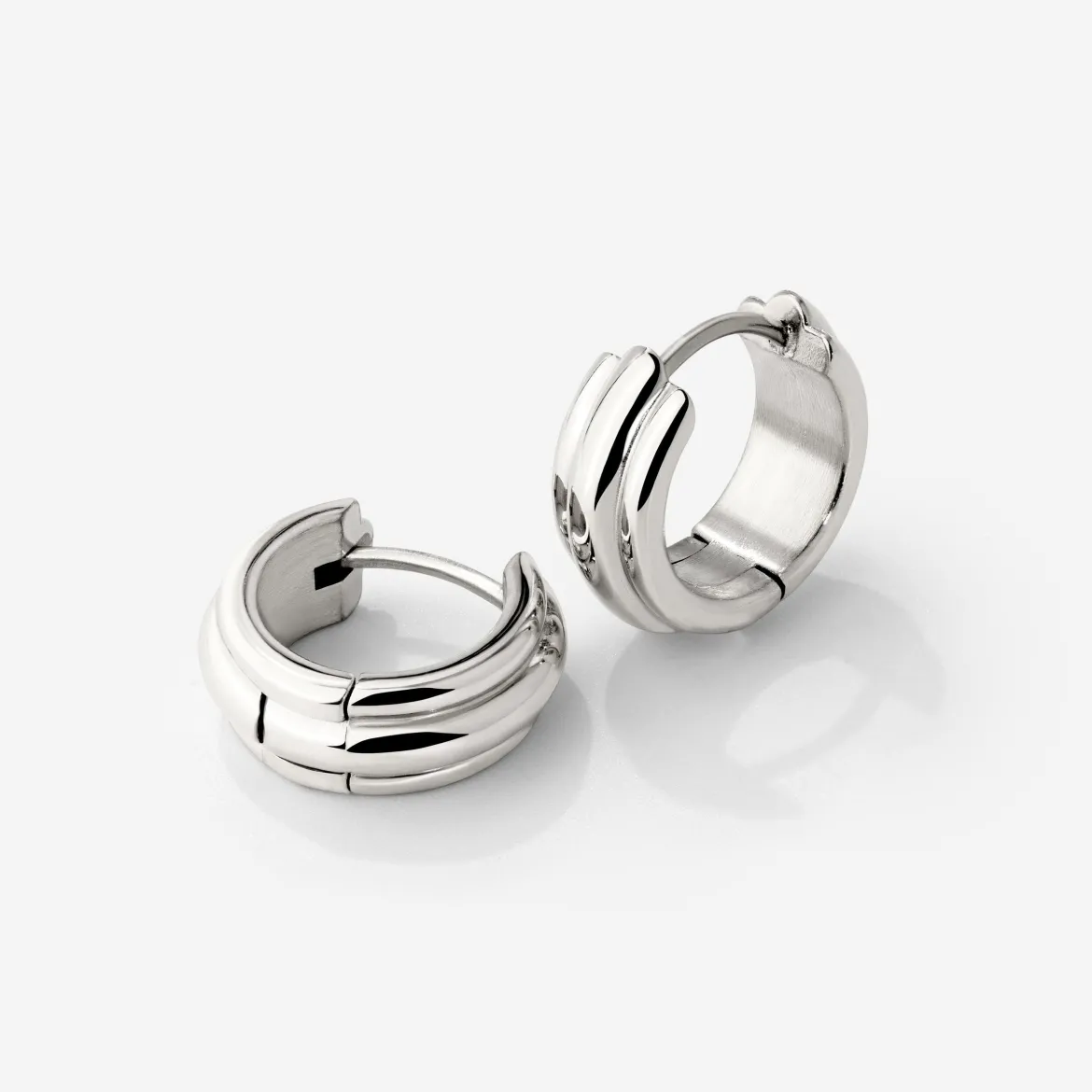 Halo Hoops Silber