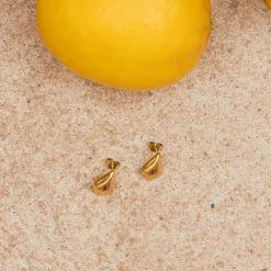 Happy Tears Studs Roségold