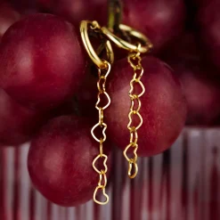 Heart after Heart Hoop Set Small Roségold