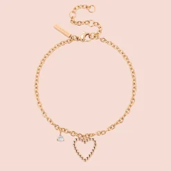 Heart of Gold Bracelet Roségold
