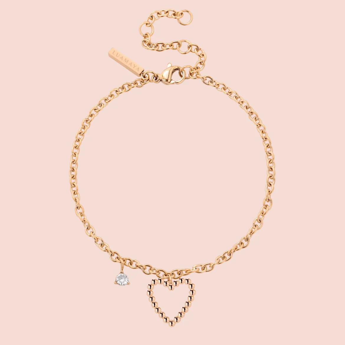 Heart of Gold Bracelet Roségold