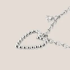 Heart of Gold Necklace Silber