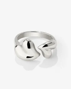Heartie Ring Silber