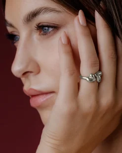 Heartie Ring Silber