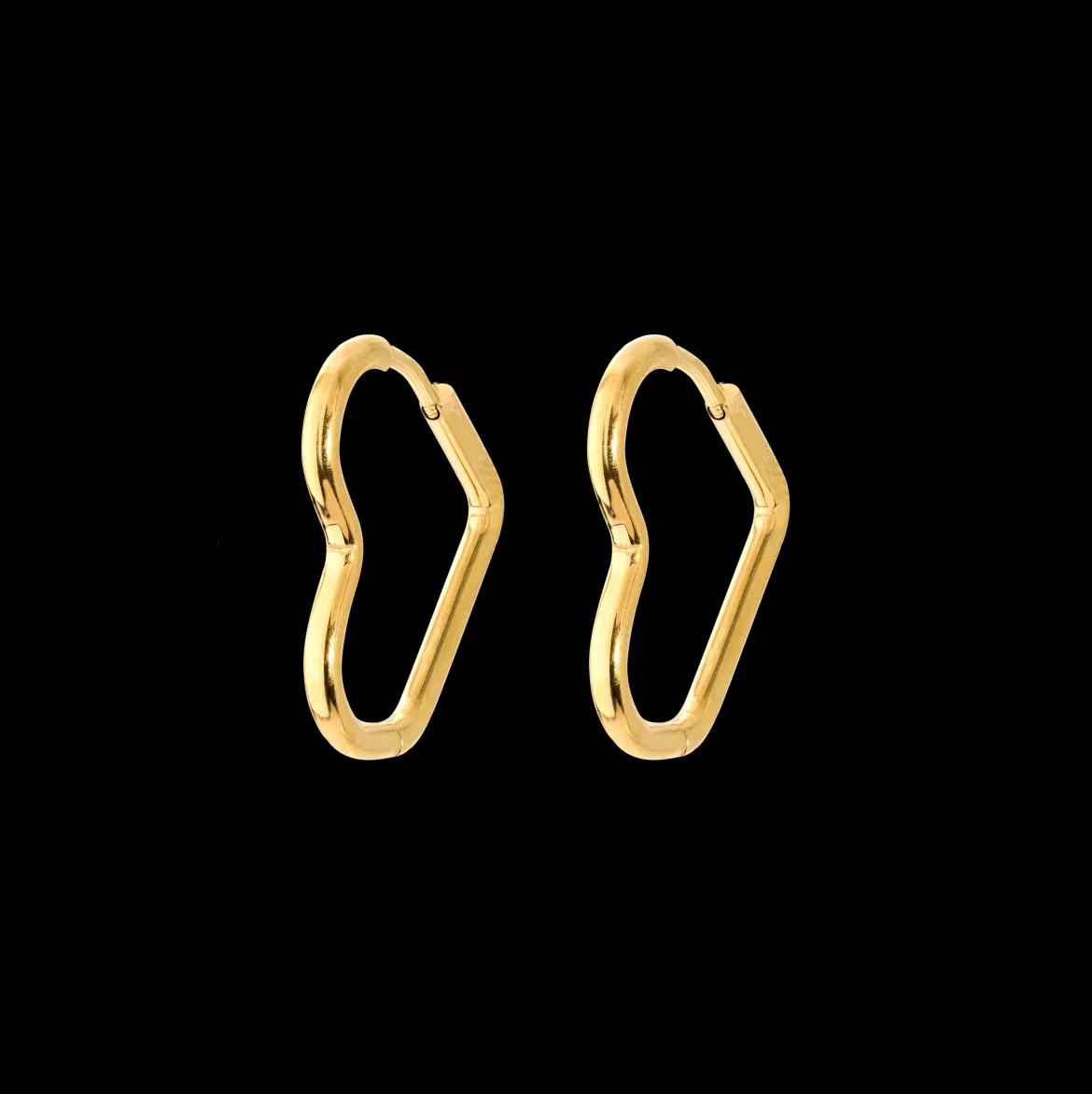 Heartily Hoops Baby Gold