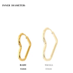 Heartily Hoops Baby Silber