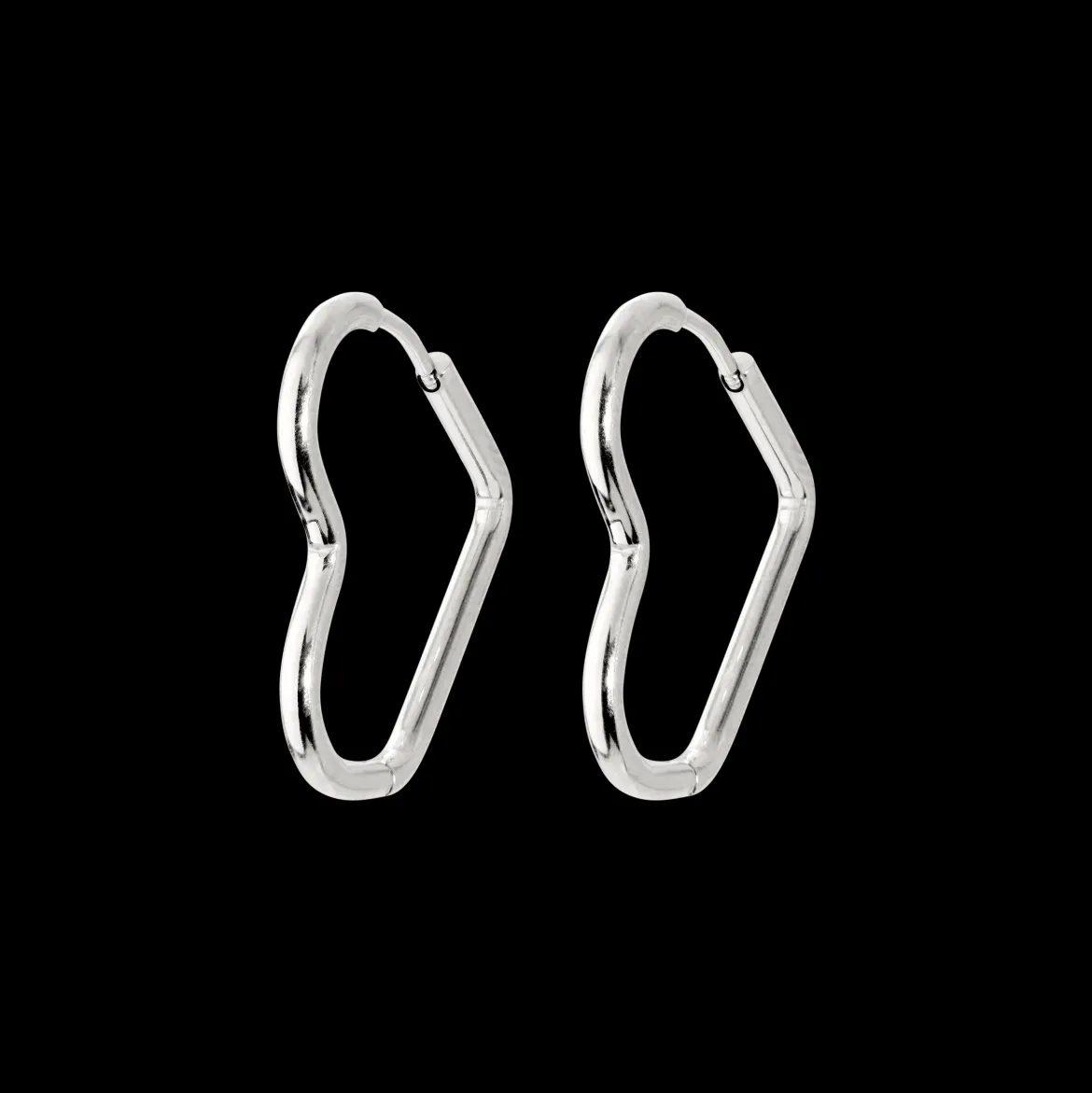 Heartily Hoops Small Silber