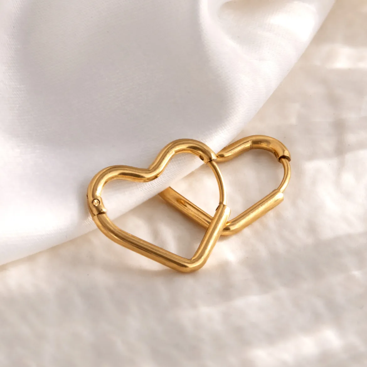 Heartily Hoops Small Silber
