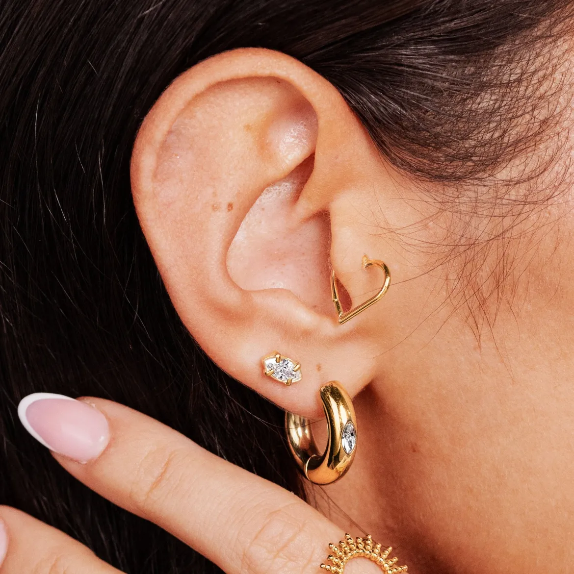 Heartily Piercing Gold