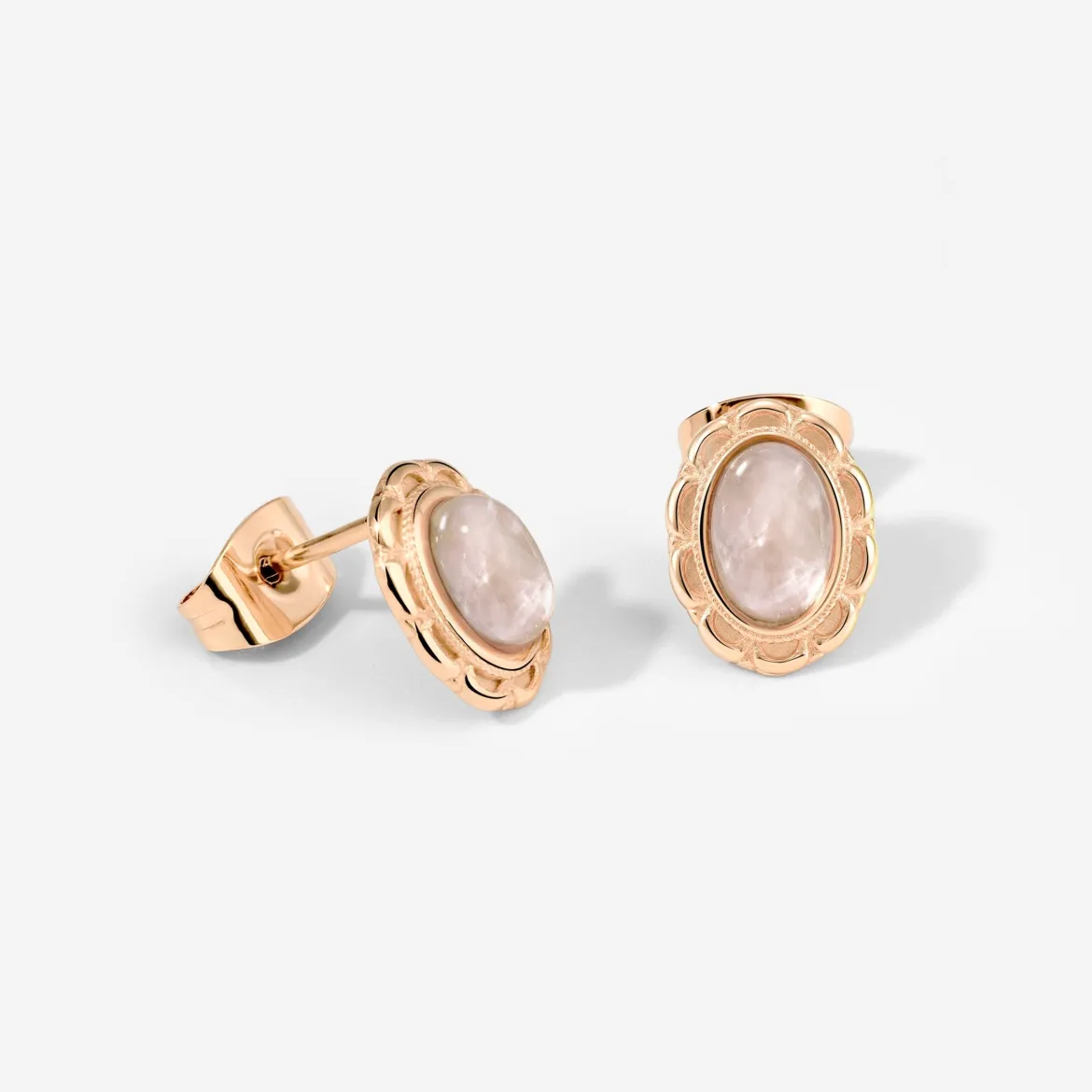 Heirloom Studs Roségold
