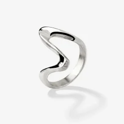 High Tide Ring Silber