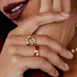 Hot Love Ring Gold