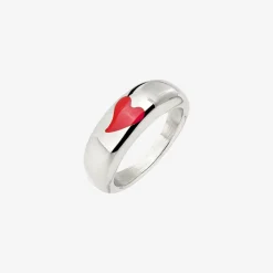 Hot Love Ring Silber