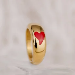 Hot Love Ring Silber