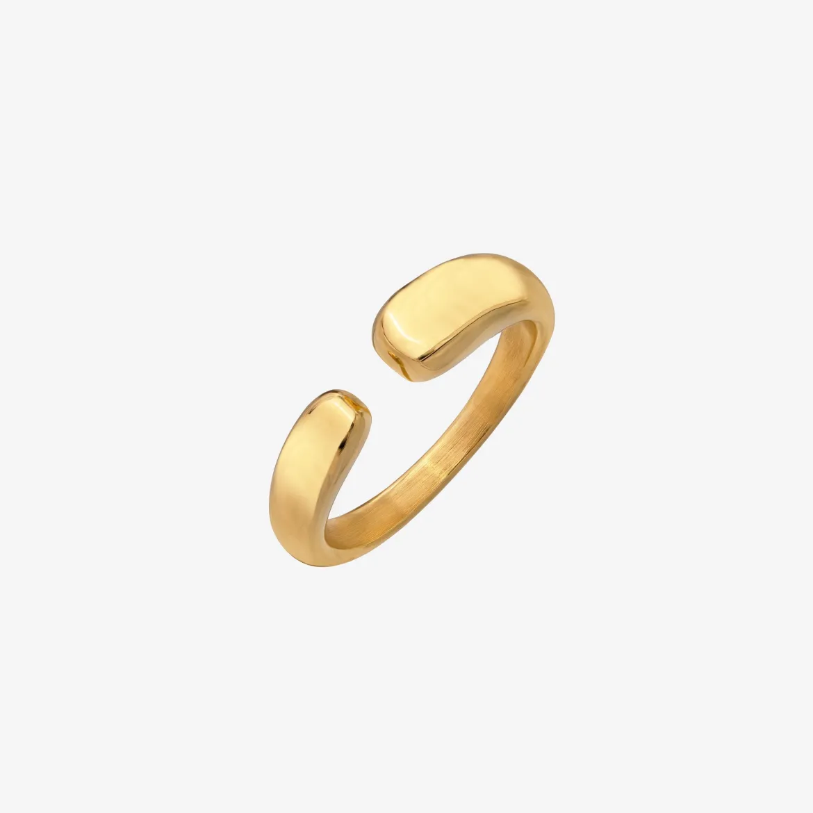 Huggie Ring Gold