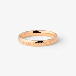 I am worth it Ring Roségold