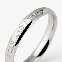 I can. And I will Ring Silber