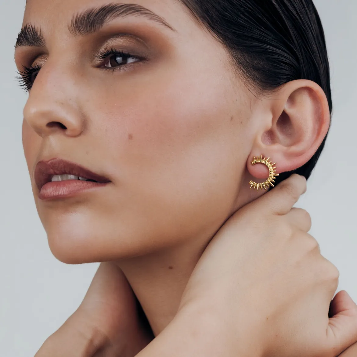 Icicle Earrings Gold