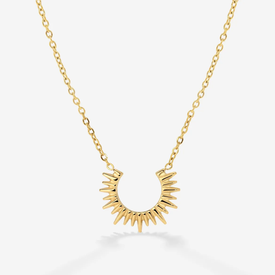 Icicle Necklace Gold