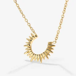 Icicle Necklace Gold