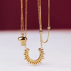 Icicle Necklace Roségold
