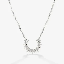 Icicle Necklace Silber