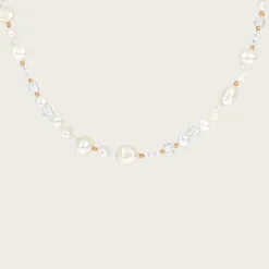 Icy Cool Pearl Necklace Roségold