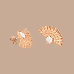 Incredible Leo Stud Earrings Roségold
