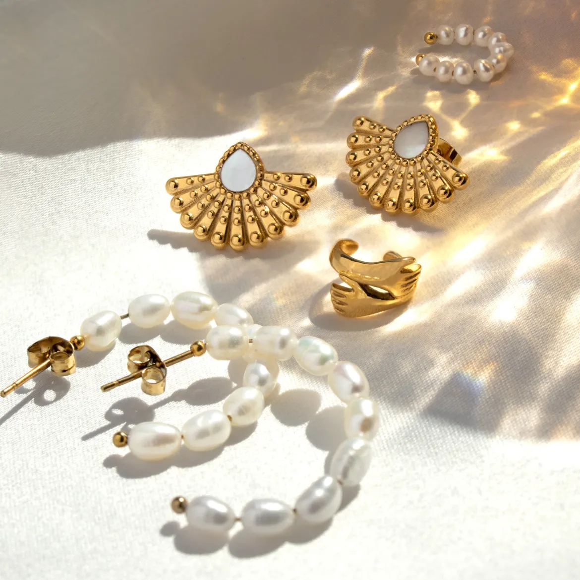 Incredible Leo Stud Earrings Roségold