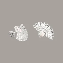 Incredible Leo Stud Earrings Silber