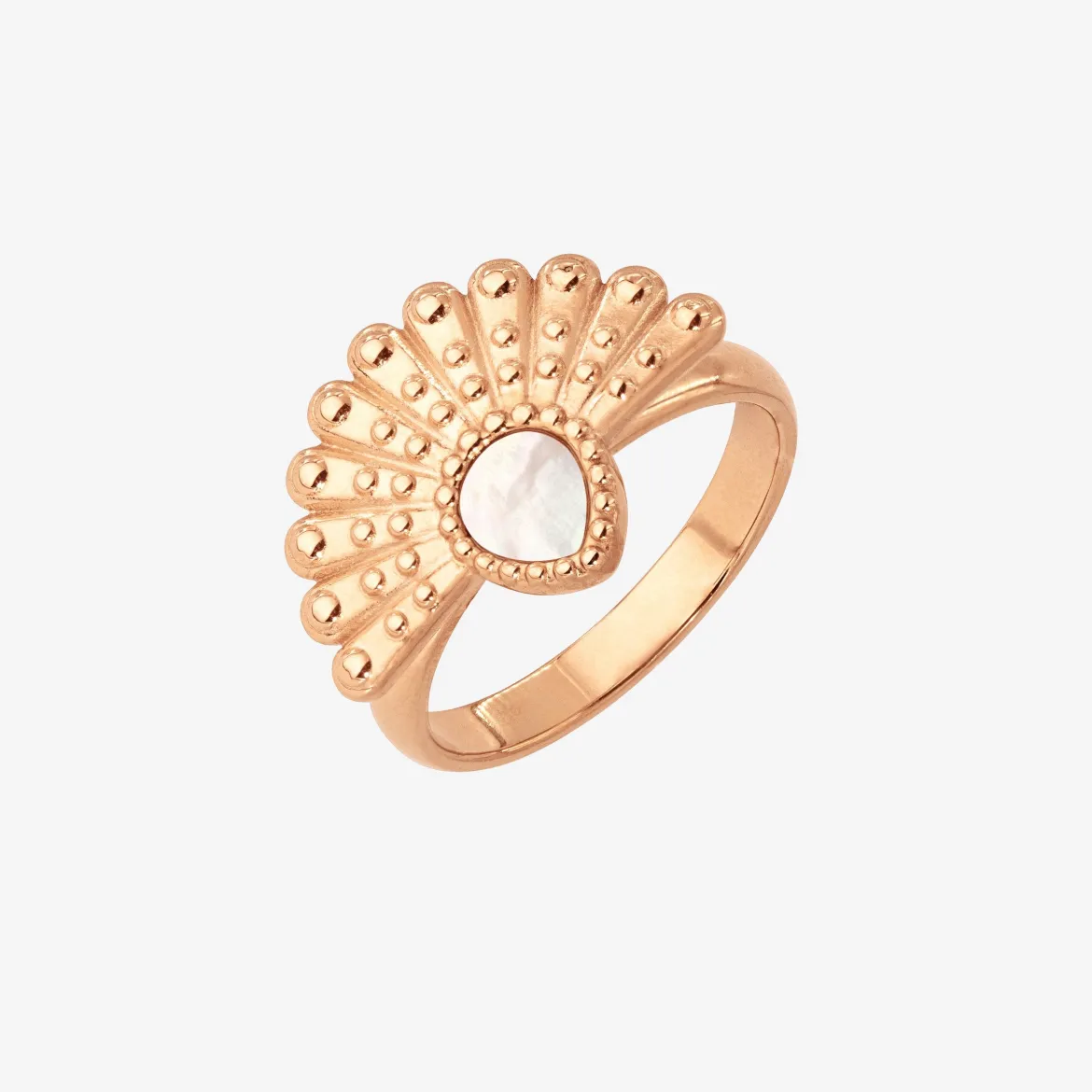 Incredible Lien Peacock Ring Roségold