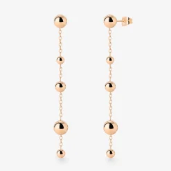 Infinite Beads Earrings Roségold