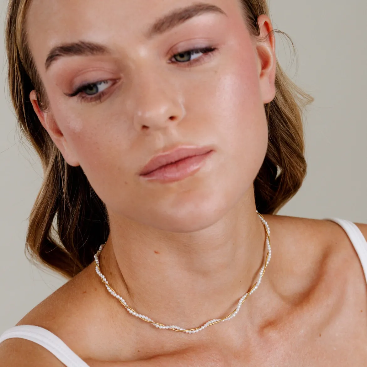 Infinite Bonding Necklace Gold