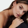 Infinity Loop Hoops Roségold
