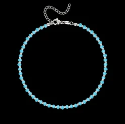 Into the Blue Anklet Silber