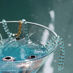 Into the Blue Anklet Silber