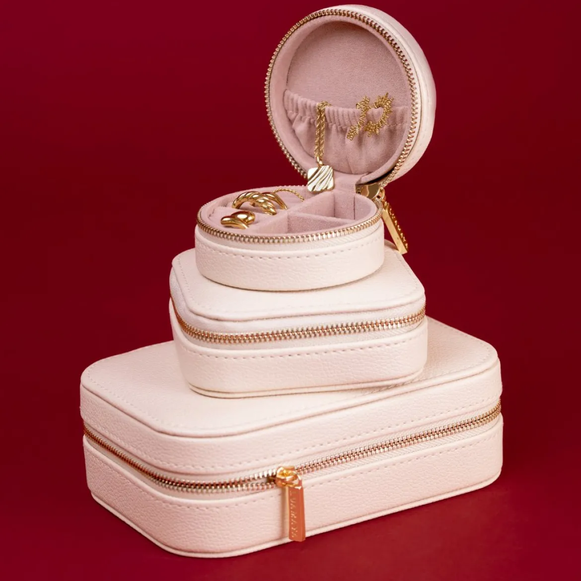 Jewelry Box Round - Black