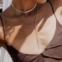 Joeli Necklace Silber