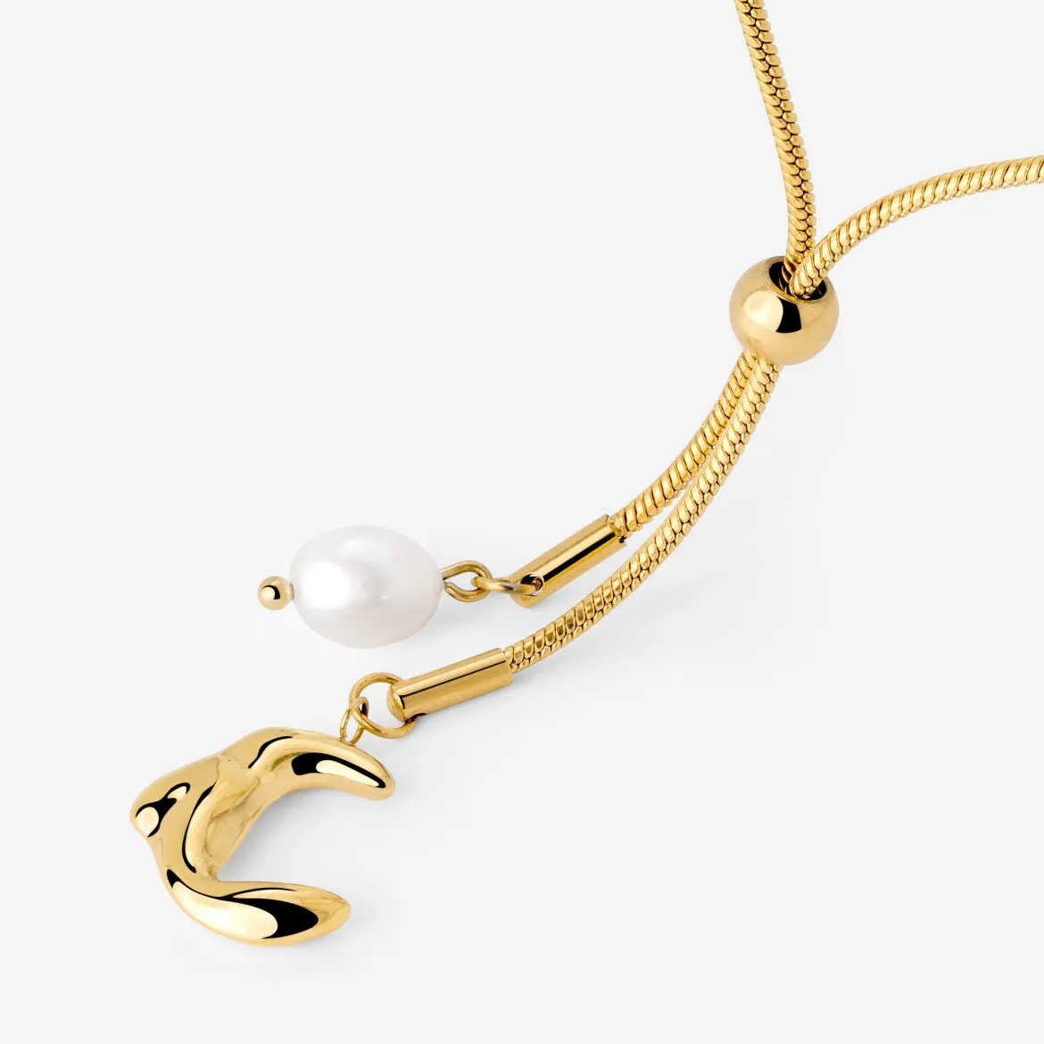 Joyful Jule Y-Necklace Gold