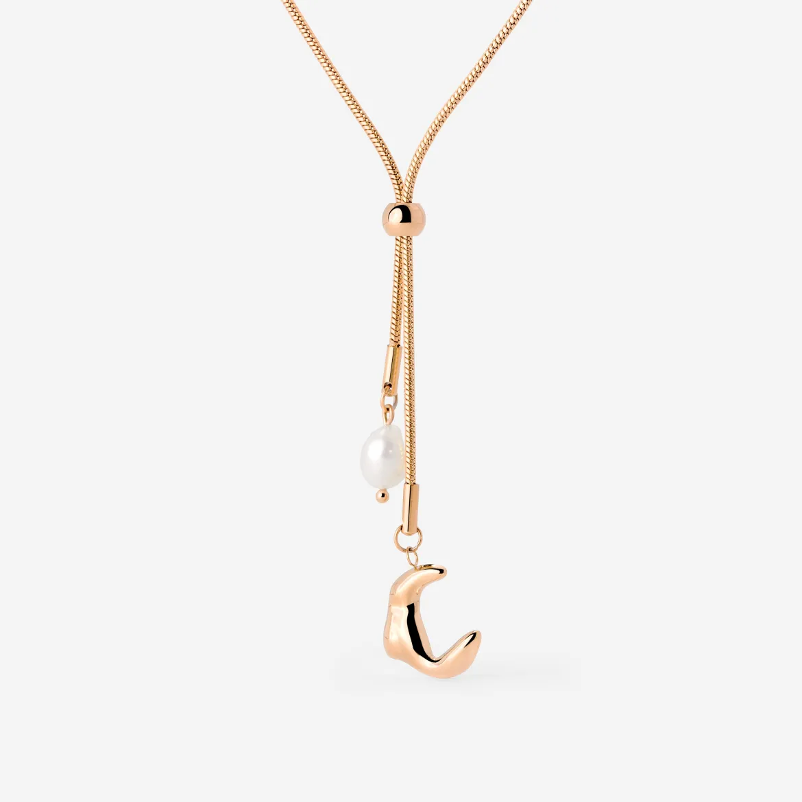 Joyful Jule Y-Necklace Roségold