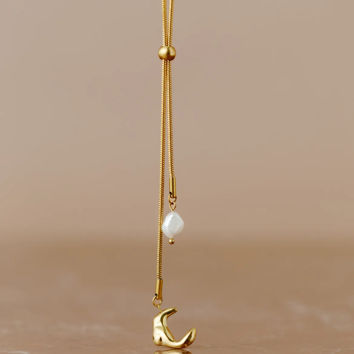 Joyful Jule Y-Necklace Roségold
