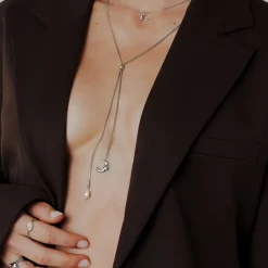 Joyful Jule Y-Necklace Silber