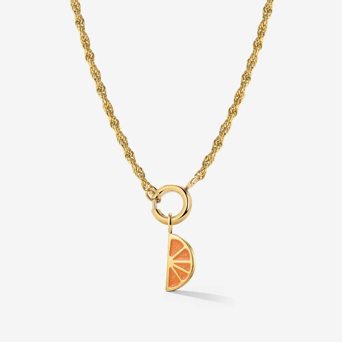 Juicy Rope Chain Necklace Set Gold
