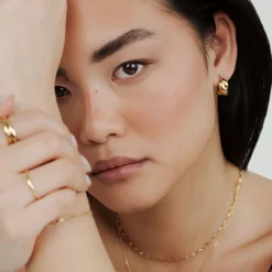 Keepsake Earrings Gold